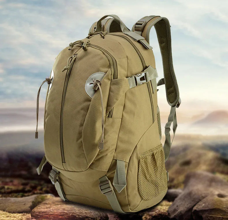 Outdoor Camouflage Backpacks Men's New Oxford Large Capacity Sports Cloth Waterproof Bag Tactical Backpack