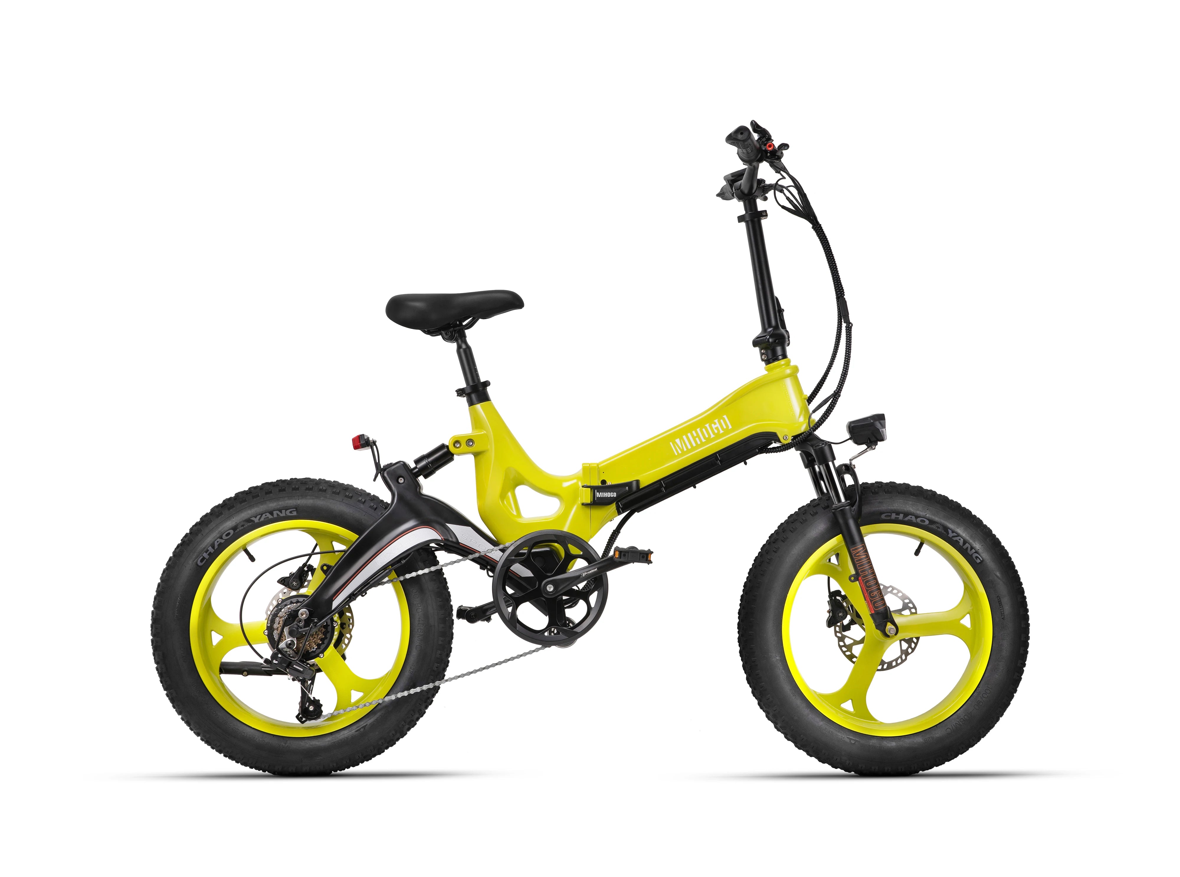 MIHOGO NX max Adult Electric Bicycle, 750W city ebike, 48V 12.8AH E-bike, 20-Fat Tire Foldable Electric Bike