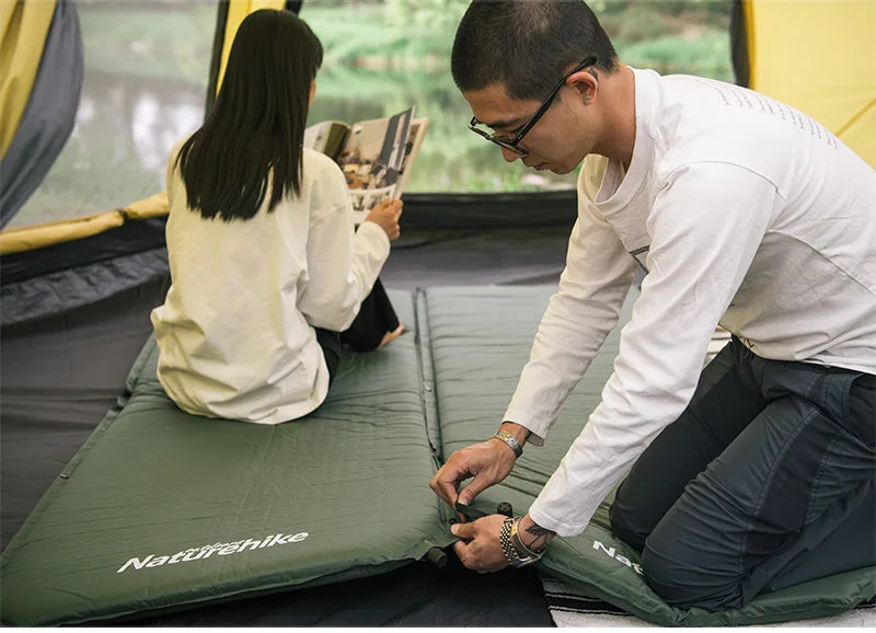 Naturehike Air Mattress Self-inflating Mattress Camping Mattress Travel Inflatable Mat Sleeping Pad Camping Mat Tent Mattress