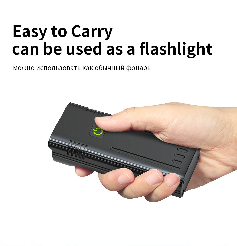 10000-1200mAh Bike Light USB Rechargeable Front Headlight 18650 Battery LED Flashlight for Bicycle Road MTB Lamps Bicycle Light