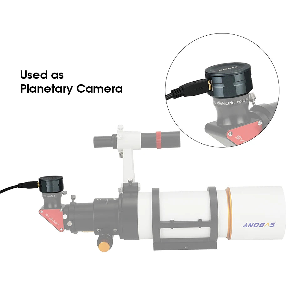 SVBONY SV205/sv105 Planetary Camera Electronic Telescope Eyepiece with 1.25'' UHC /UV-IR Elimination of Light Pollution Filter