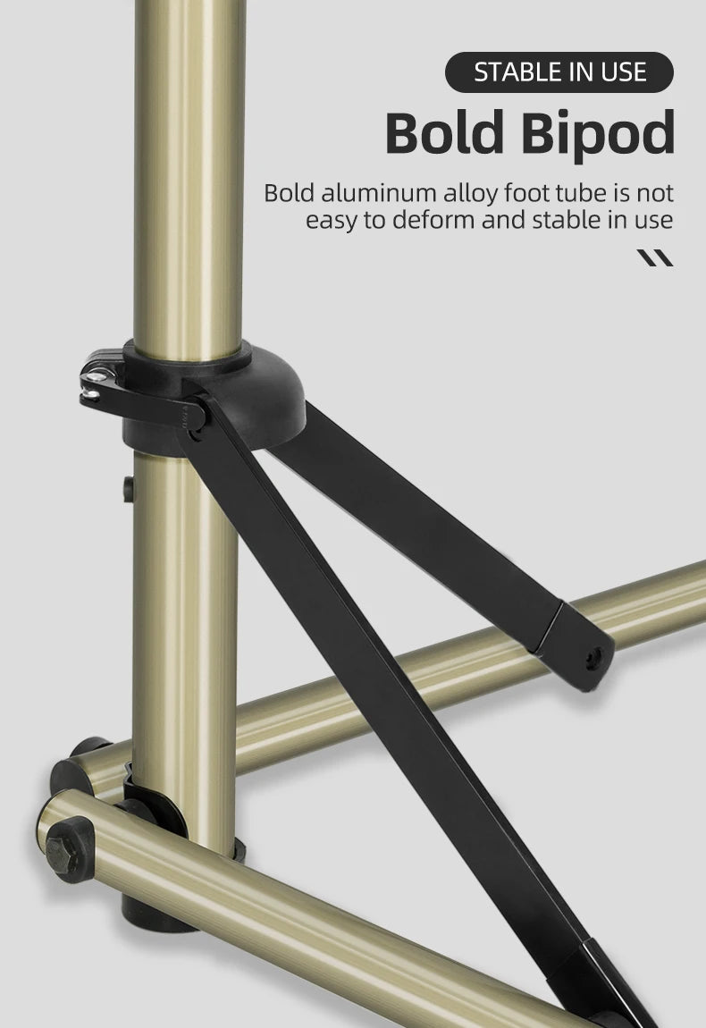 ROCKBROS Bicycle Repair Stand Aluminum Alloy Bike Work Stand Bike Rack Holder MTB Road Bicycle Maintenance Repair Tools Rack