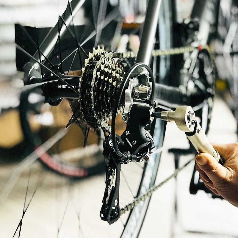 BIKEHAND Bicycle Repair Tools Kit Bike Torque Wrench Allen Key Tool Socket Set Road MTB Bike Tools 1/4'' Torque Fix Set 2-24 NM