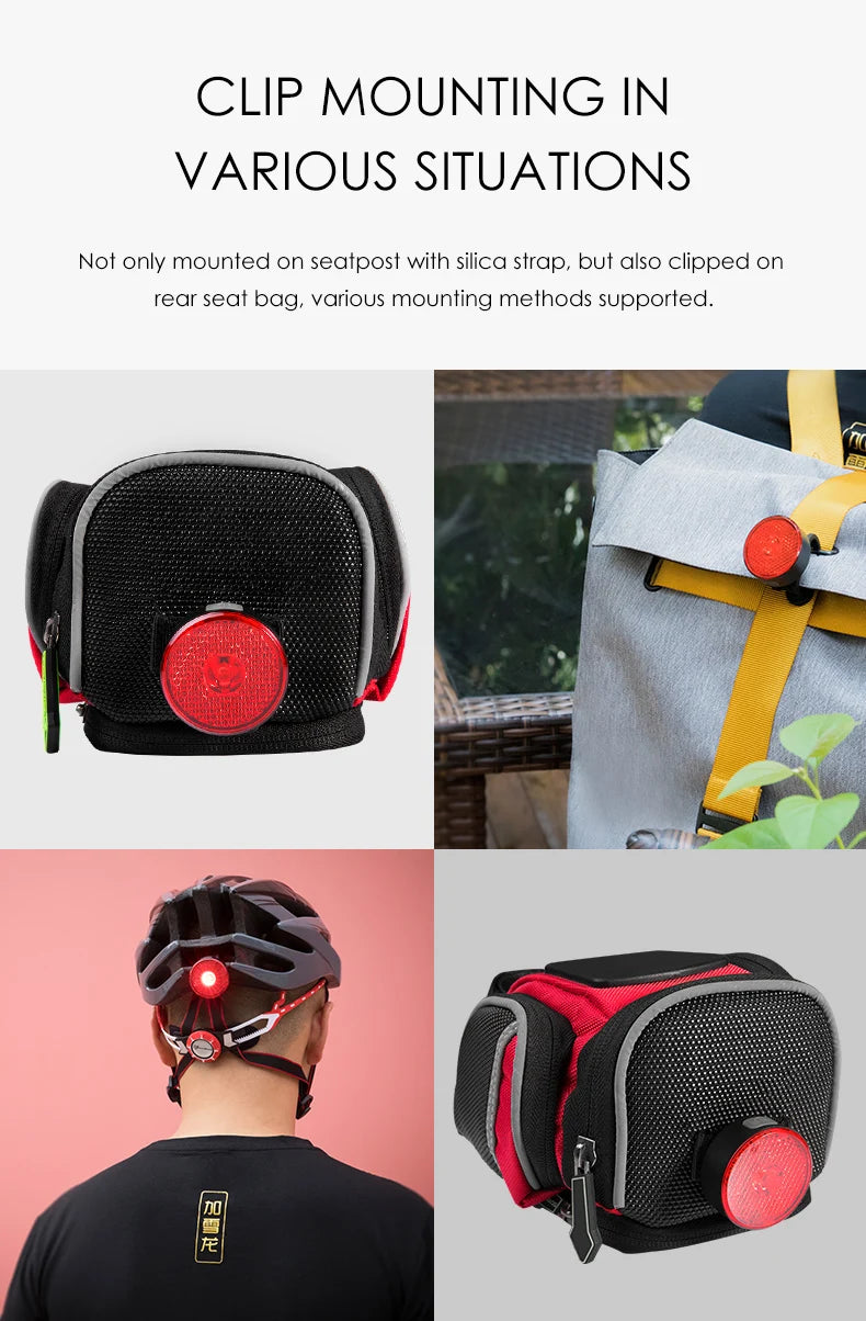 GACIRON 400-800LM Bicycle Headlight Bike Front Light with Wire Remote Switch IPX6 Waterproof Chargeable Pro Contest Flashlight