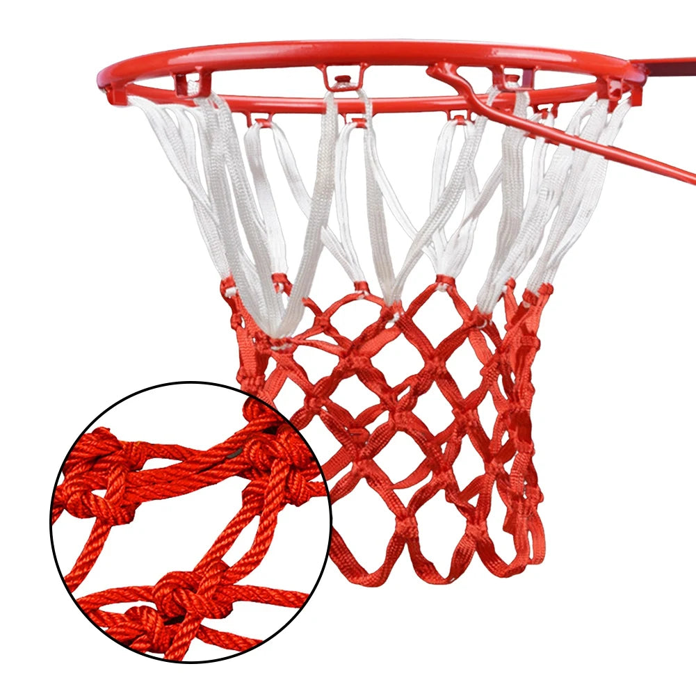 Men 12 Loops Indoor Outdoor Men Basketball Court Accessories Basketball Net(No RING,JUST NET)