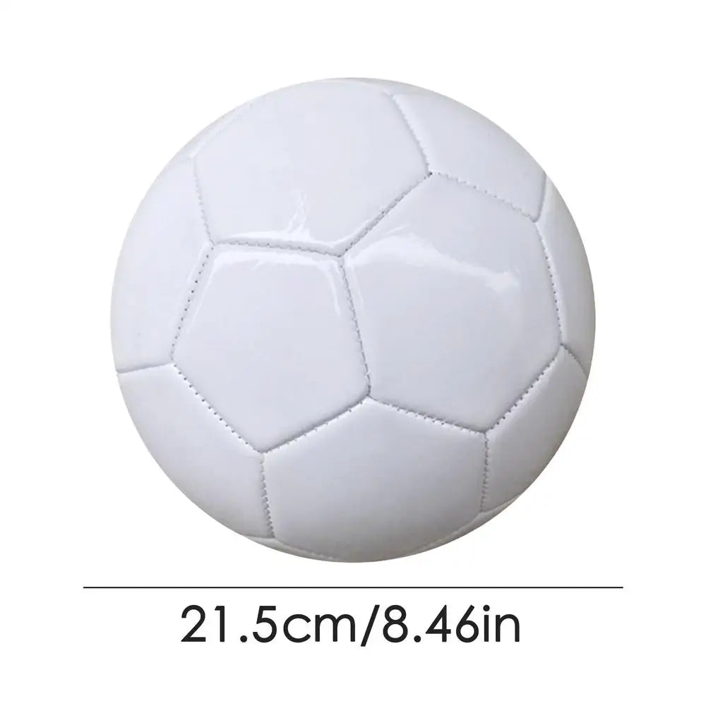 Size 3/4/5 DIY Graffiti Football Signing Kids DIY Coloring Painted Soccer Ball Autograph White Football For Kids Adults