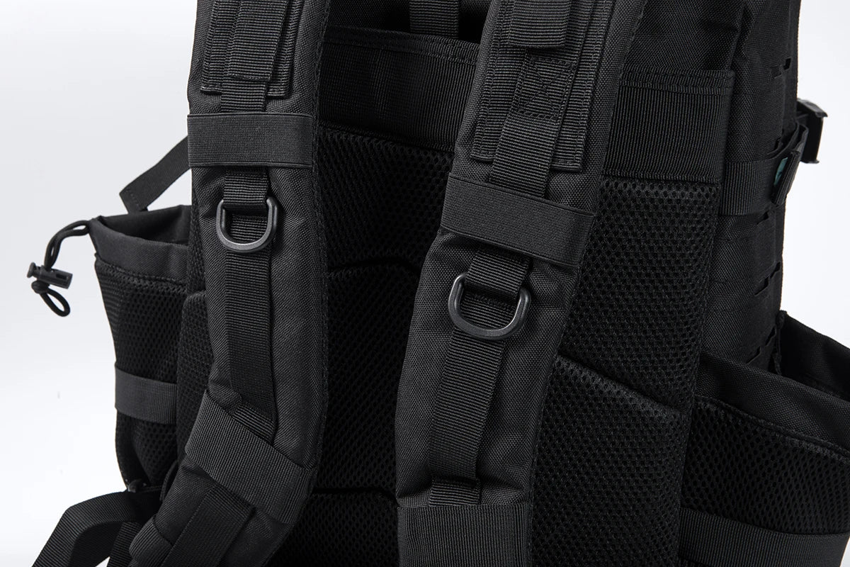 45L Men's and Women's Tactical Backpack Outdoor Camping Equipment Backpack Hiking Backpack Travel Backpack with Double Cup Holde