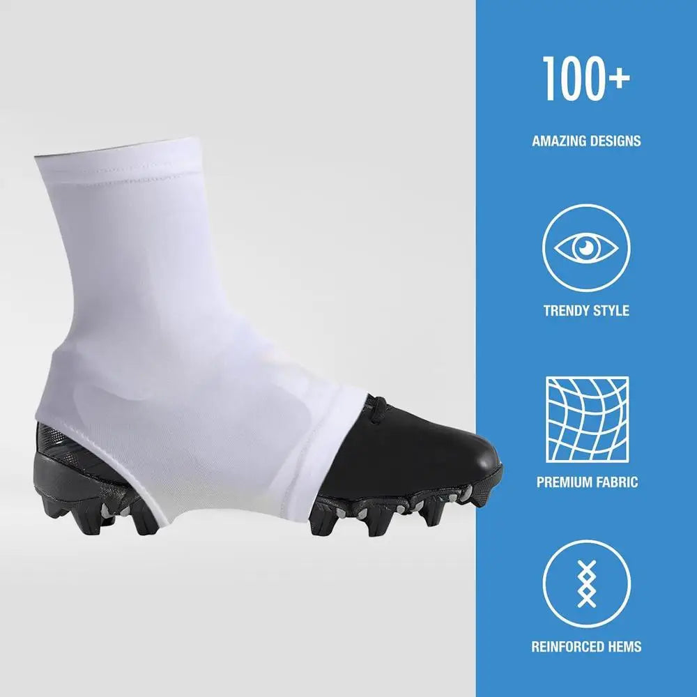 Youth Cleat Covers Football Spats Cleat Covers 1 Pair Boys Men Cleat Sleeves Cleat Spat for Field Hockey Soccer Girls Softball