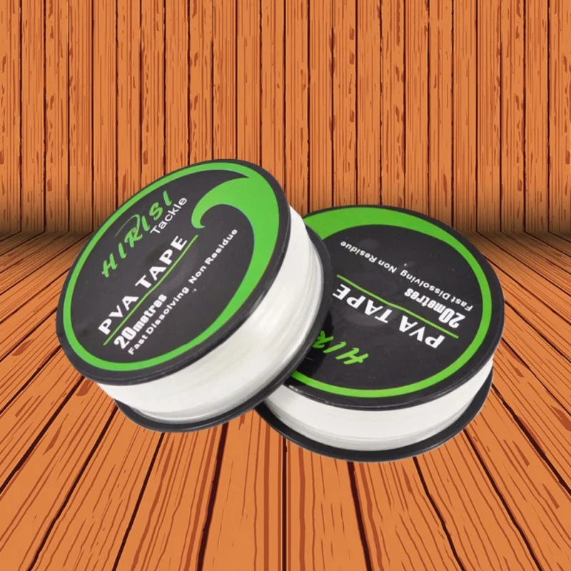 1PC Fishing PVA Tape Quick Water Dissolve Film String Line Roll Feeder Fast Water-Soluble Carp Fishing Tools Carp Fishing Feeder