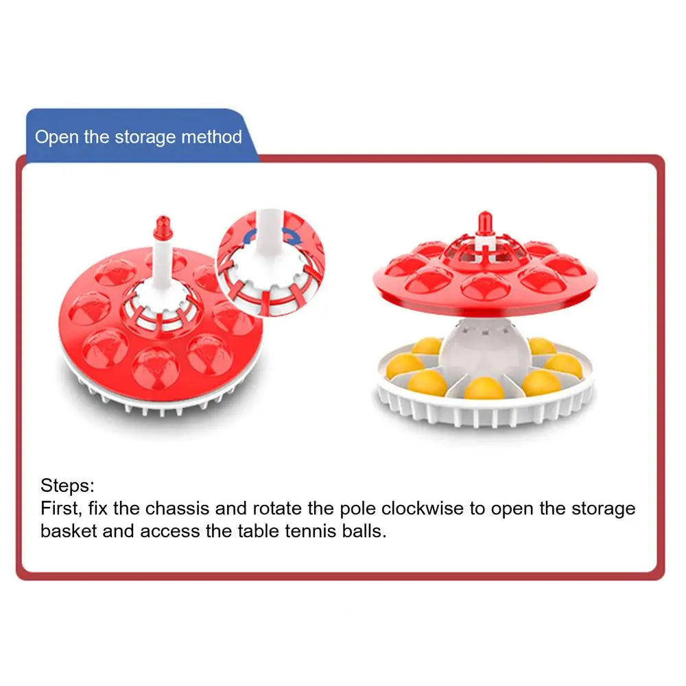 Table Tennis Training Device Ping-pong Balls Paddles Practice Trainer Tool Ping Pong Training Equipment With Elastic Soft Shaft