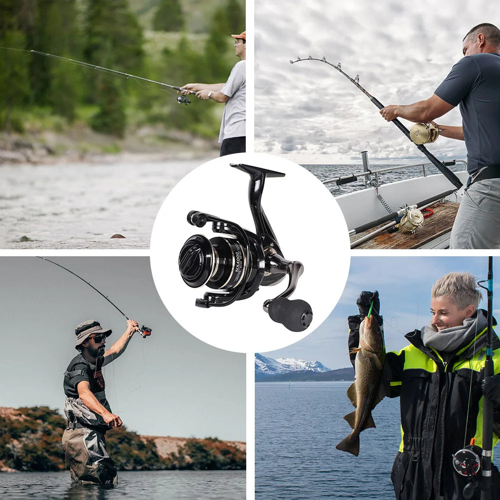 High Quality Metal Spinning Reel Spinning Fishing Reel All Purpose Fishing Spinning Reel for Freshwater Saltwater