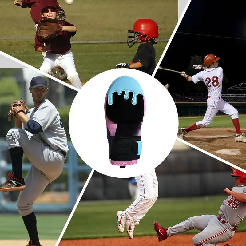 Baseball Sliding Mitt Youth Baseball Sliding Mitt Sliding Mitten With Elastic Compression Strap Adjustable Wrist Compression