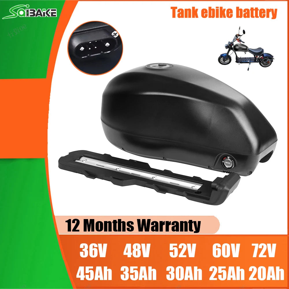 52V 48V 36V60V 72V Ebike Battery Downtube Original 21700 Lithium Battery For Electric Bicycle 350W 500W 750W 1000W 1500W 2000W