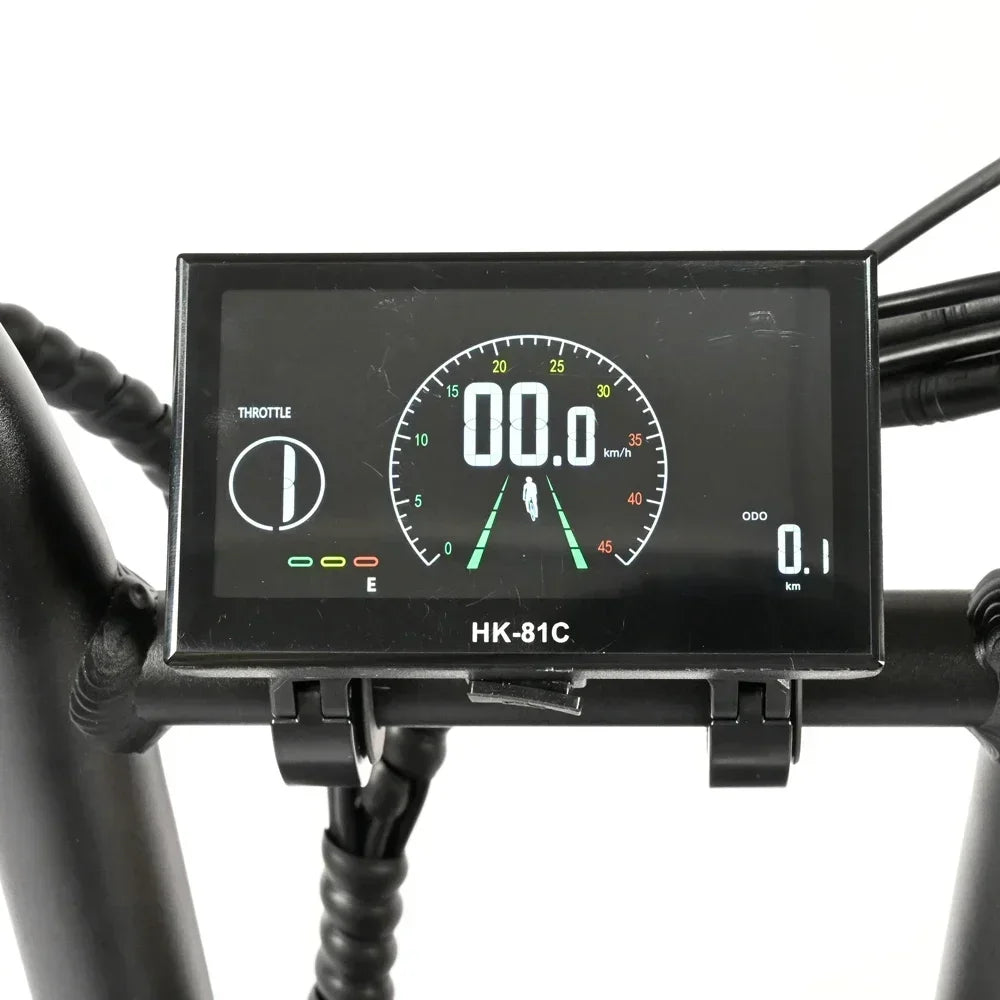 Electric bicycle BAOLUJIE 2000W  48V 30AH battery adult Electric bike 20-inch tire Multi functional all terrain E-bike