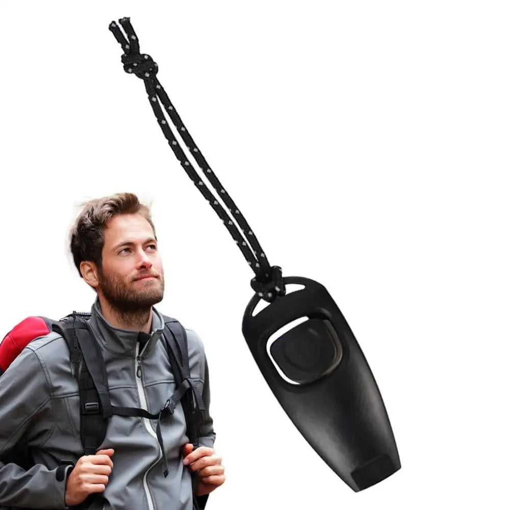 High Decibel Whistle Lightweight Survival Loud Defense Whistle Waterproof Sports Supplies Outdoor Sports Accessories Equipment