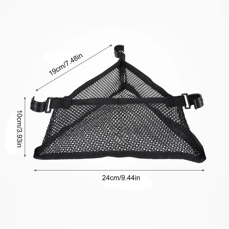 Camping Table Storage Bag Triangular Mesh Bag Portable Outdoor Folding Net Bag Picnic Storage Bag For Backpacking Fishing Trips