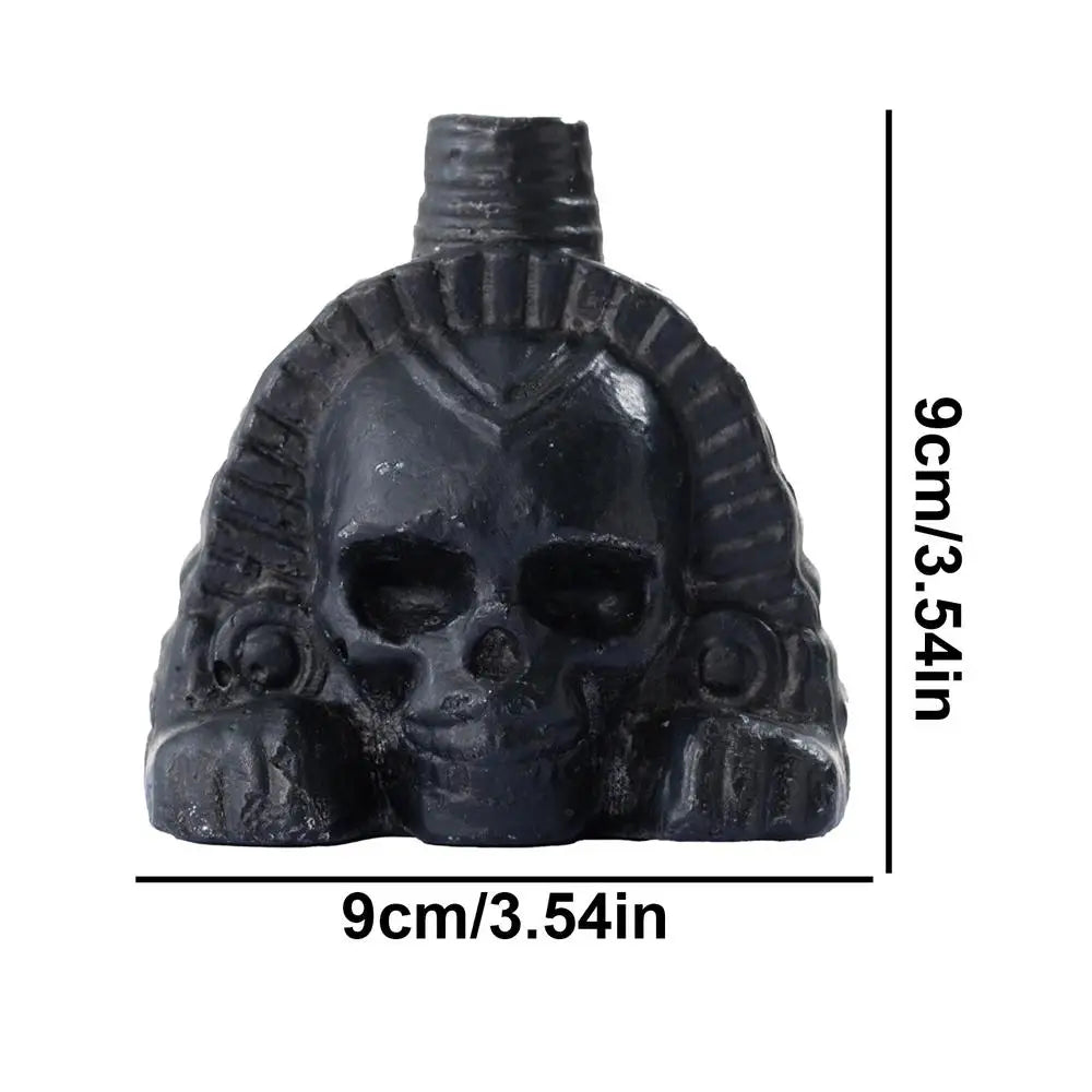 Authentic Aztec Whistle Loud Spookys Aztec Scary Death Whistle Realistic Human Screaming Aztec Ghost War Whistle Skull Head Toy