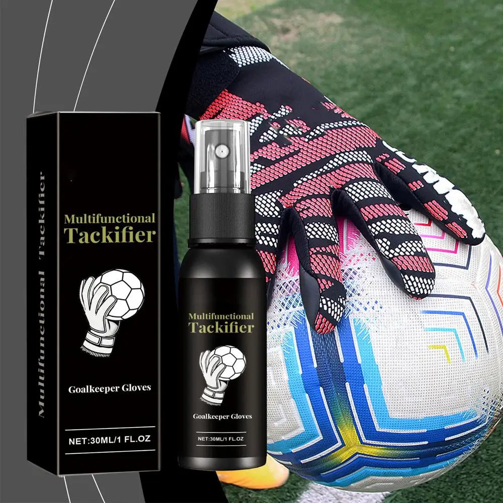 Goalkeeper Gloves Grip Spray 30ml Safe Gloves Wash & Prepare Gentle Goalkeeper Gloves Spray Effective Glove Grip Spray Sports