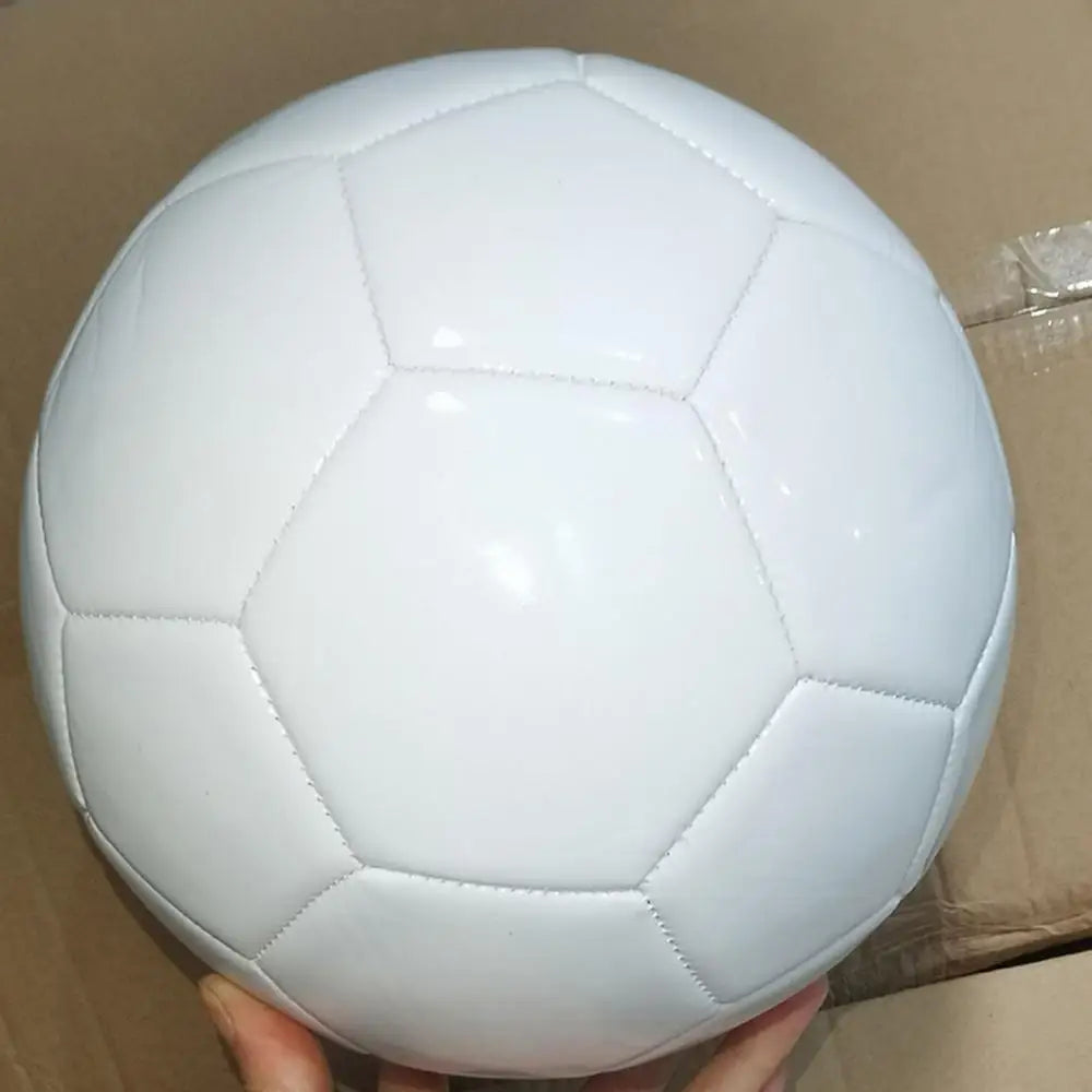 Size 3/4/5 DIY Graffiti Football Signing Kids DIY Coloring Painted Soccer Ball Autograph White Football For Kids Adults