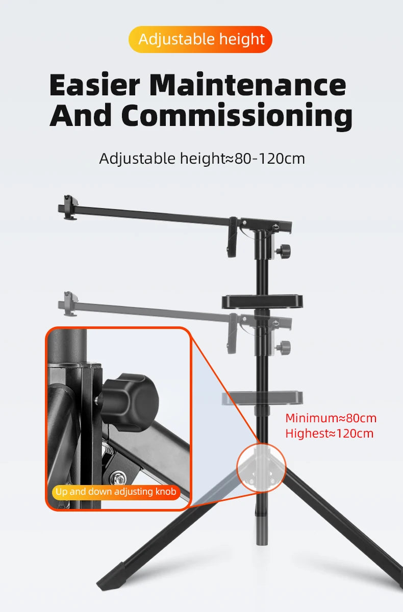 ROCKBROS Bicycle Repair Stand Aluminum Alloy Bike Work Stand Bike Rack Holder MTB Road Bicycle Maintenance Repair Tools Rack