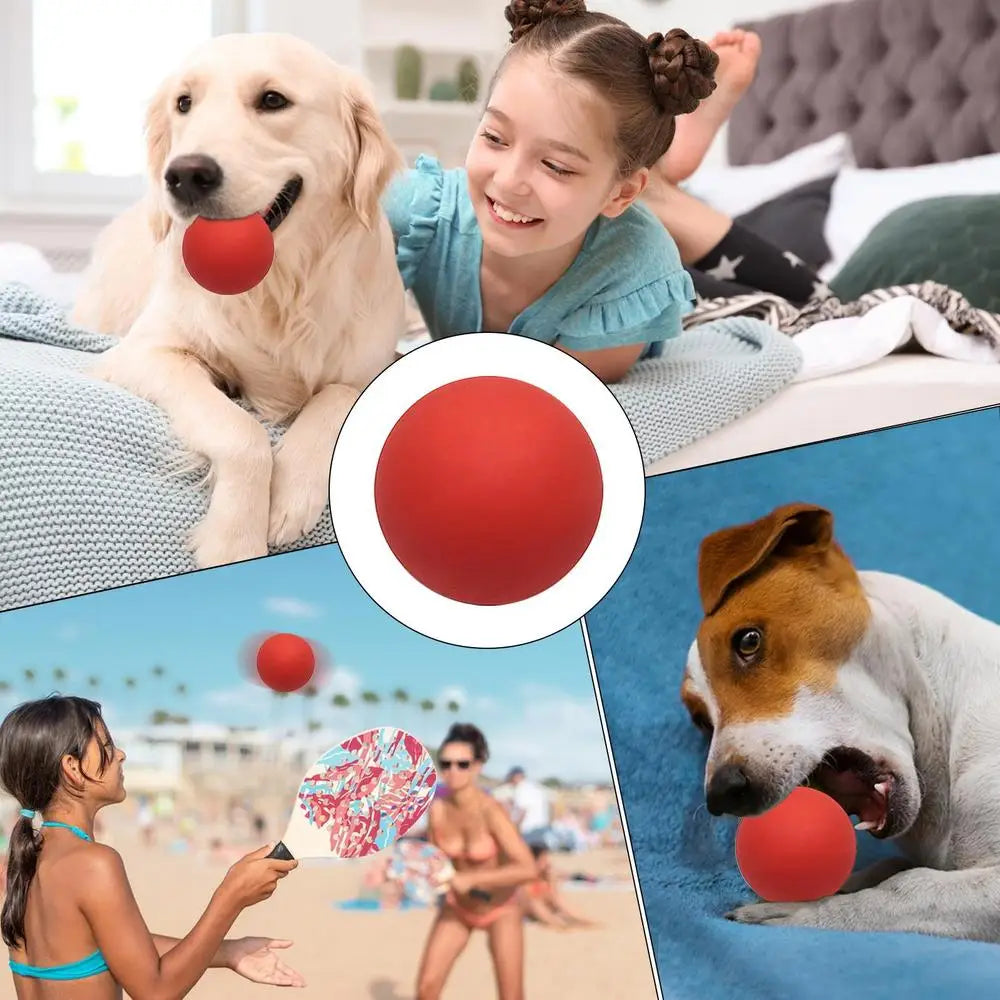 Squash Balls Professional High Elasticity Rubber Squash Bounce Ball High Visibility Sports Small Bouncing Hollow Sport Balls