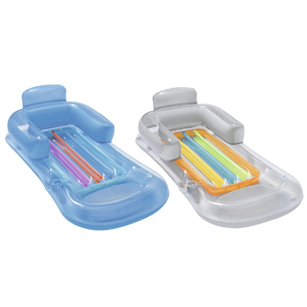 Inflatable Water Sports Floating Seat Multifunctional Summer Swim Float Seat Portable Foldable Durable Swimming Pool Accessory