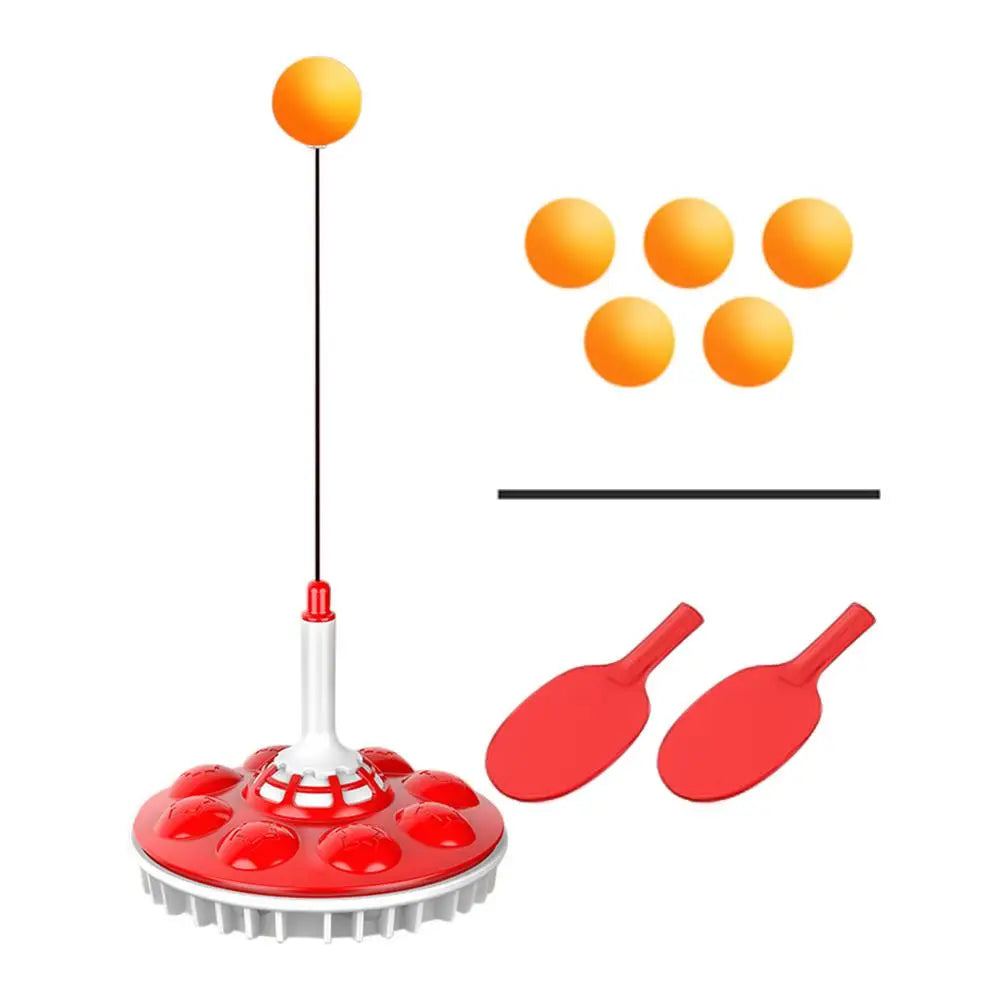 Table Tennis Training Device Ping-pong Balls Paddles Practice Trainer Tool Ping Pong Training Equipment With Elastic Soft Shaft