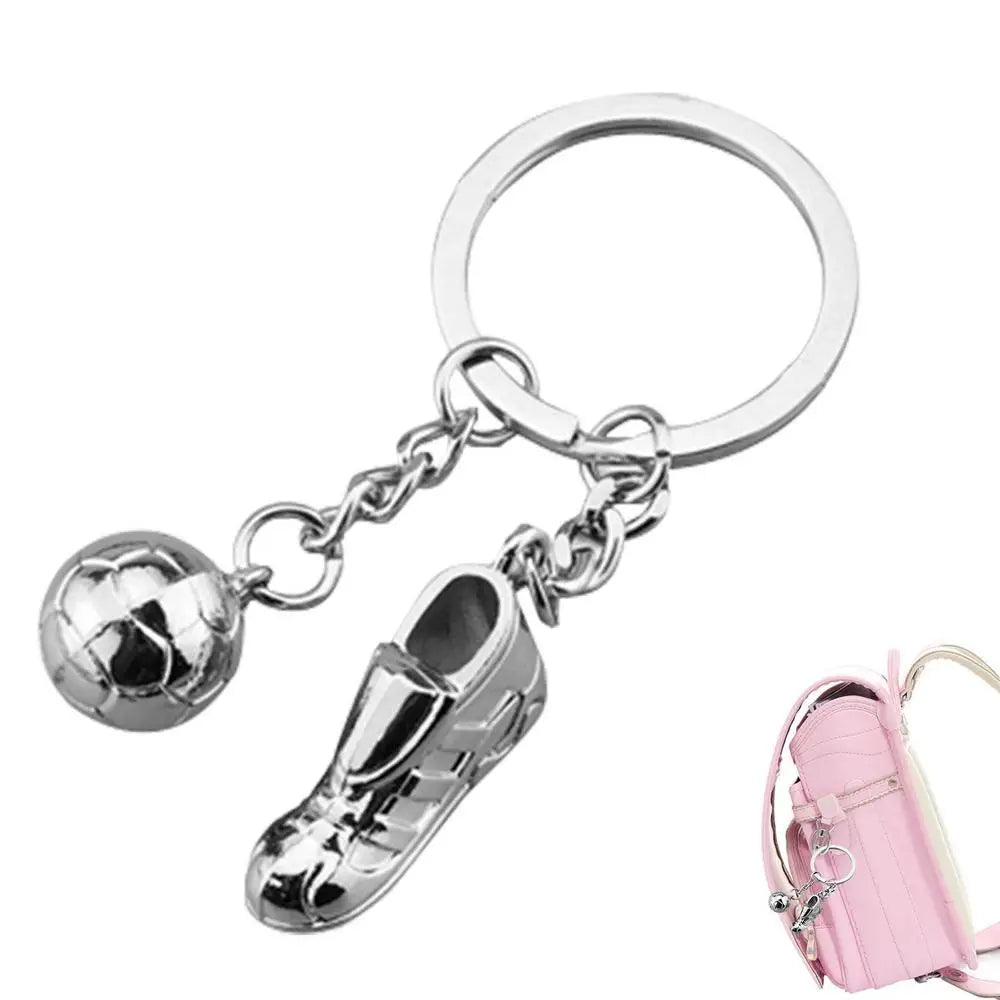 Soccer Ball Keychain Cute Soccer Ball Charm For Keychain 2022 Soccer Fan Gift Keychain For Men Teenagers Fathers For Car