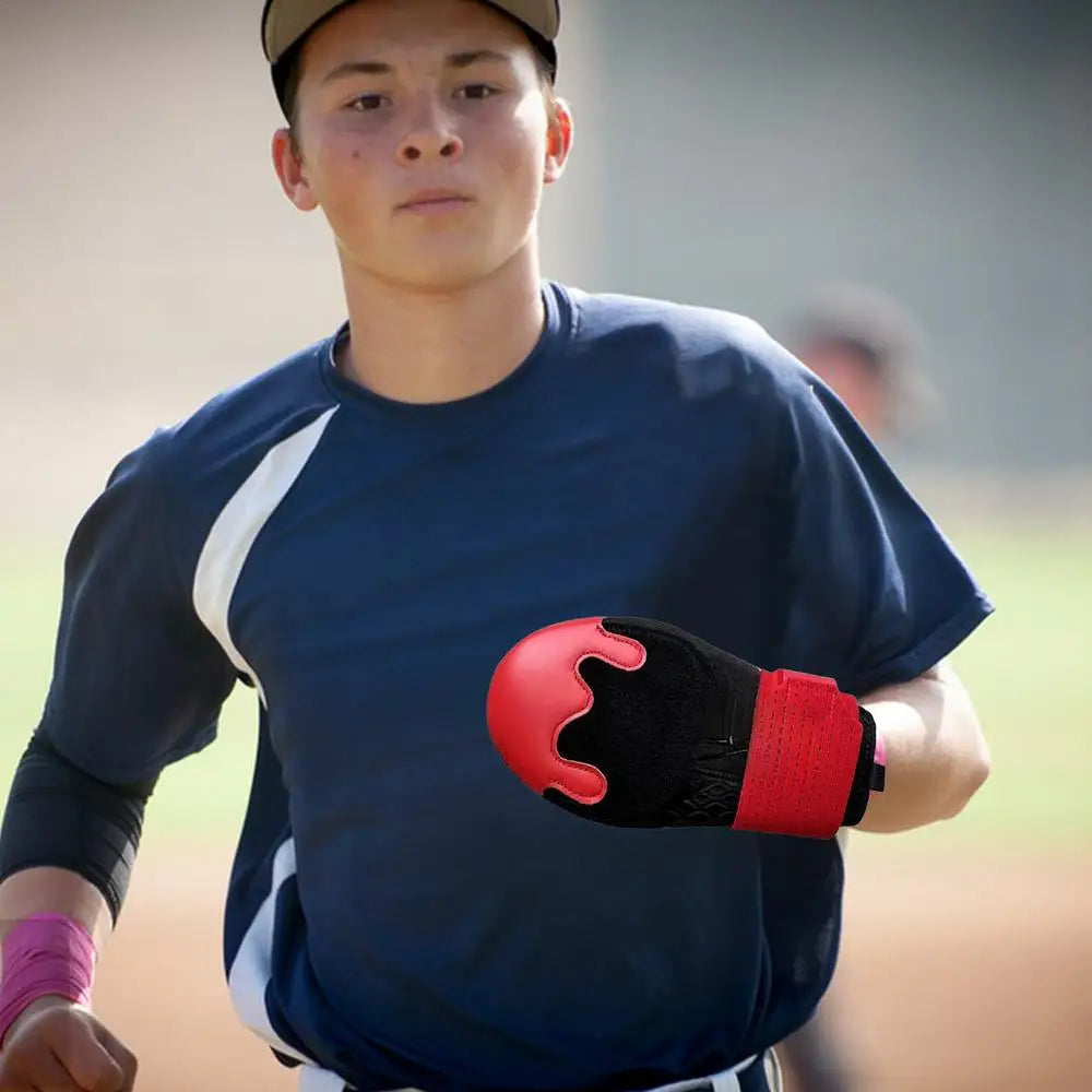 Baseball Sliding Mitt Youth Baseball Sliding Mitt Sliding Mitten With Elastic Compression Strap Adjustable Wrist Compression