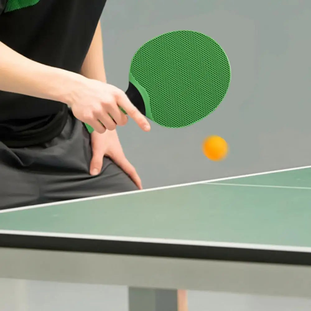 Table Tennis Racket Waterproof Table Tennis Bat With Rubber Grip Racquet Sport Equipment For Kids Adults
