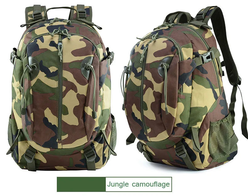 Outdoor Camouflage Backpacks Men's New Oxford Large Capacity Sports Cloth Waterproof Bag Tactical Backpack