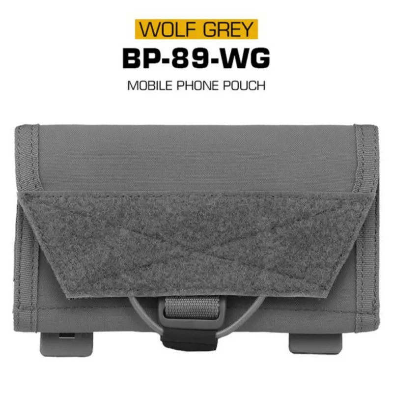 Tactical Molle Pouch Clip Bag Phone Case EDC Tool Bag Quick Release Design Outdoor Camping Hunting Accessories Pouch