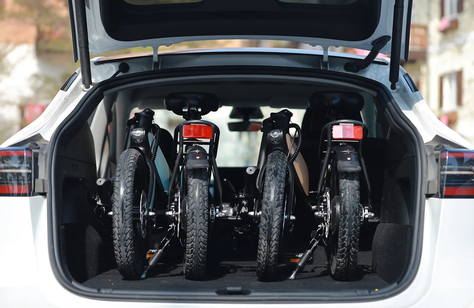 DYU C2 Adult Electric Bicycle, 250W city ebike, 48V 7.5AH E-bike, 16  Tire Foldable Electric Bike