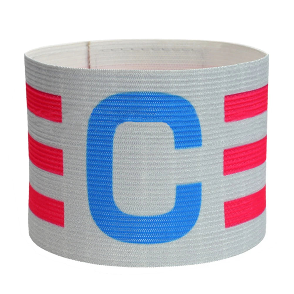Football Captain Armband with Touch Fastener Leader Competition Armband Soccer Player Captain Group Armband for Football Captain