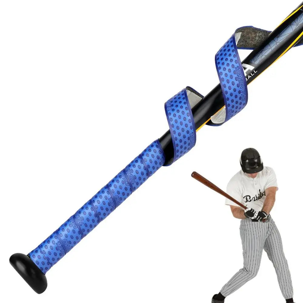 Bat Grip Tape For Baseball 1m Absorbs Sweat Tennis Grip Racket Handle Grip PU Anti-Skid Sweatband Tape For Dumbbells Fishing