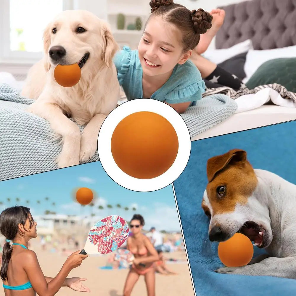 Squash Balls Professional High Elasticity Rubber Squash Bounce Ball High Visibility Sports Small Bouncing Hollow Sport Balls