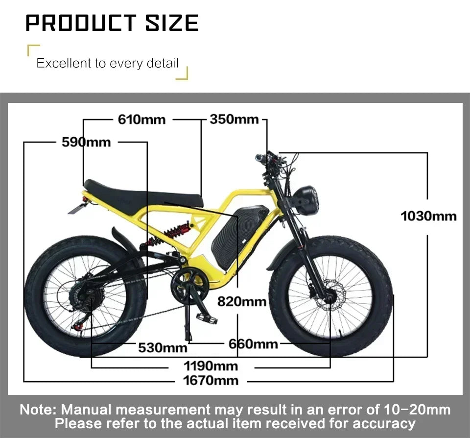 Ebike AKEZ 1500W 48V 18AH Electric Bicycle Full Suspension Removable Battery Fat Tire Hydraulic Brake Adult Electric Bicycle.