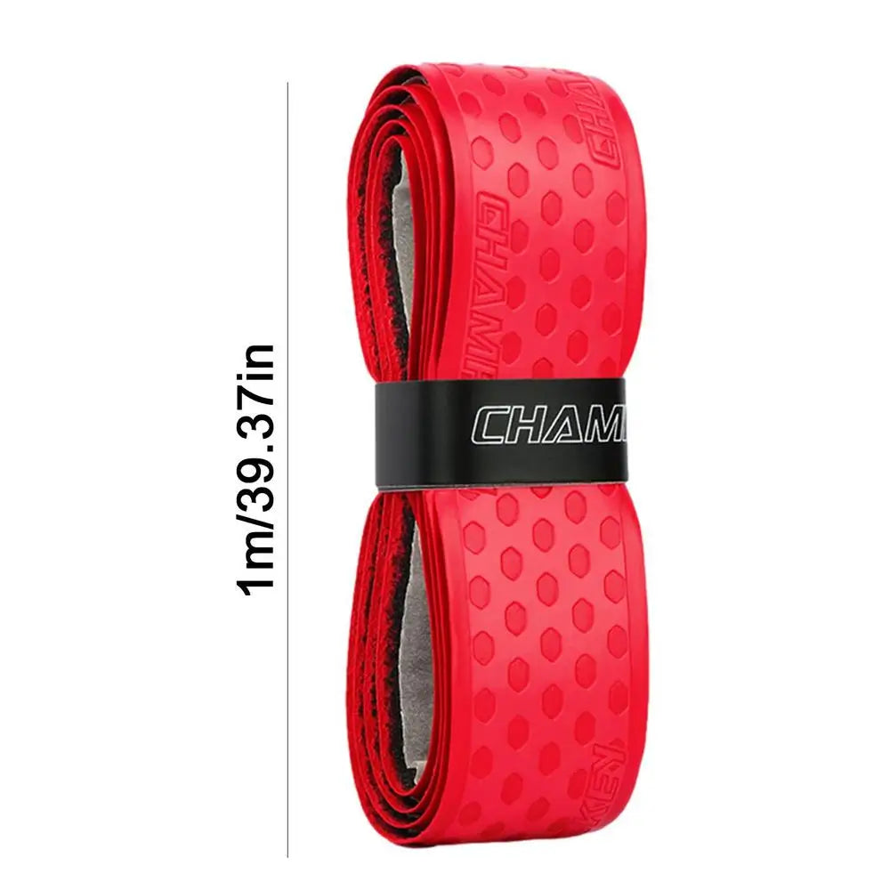 Tennis Racket Grip Tape 1m Racket Handle Sweat Absorbing Belt PU Anti-Skid Sweatband Tape  Anti Slip Overgrip for Tennis ﻿