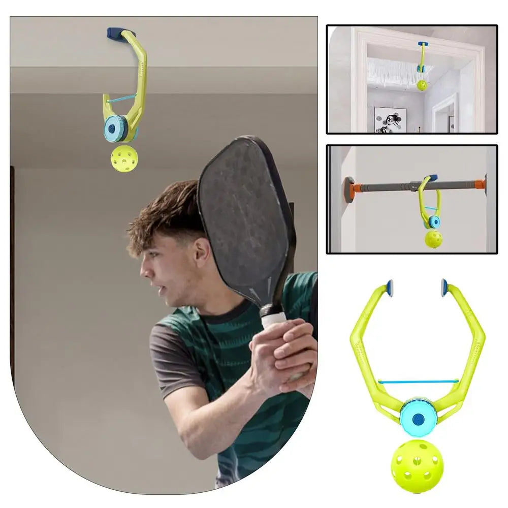 Door Pickleball Games Over The Door Adjustable Doorway Game Pickleball Trainer Doorjam Pickleball Kit For Home Games