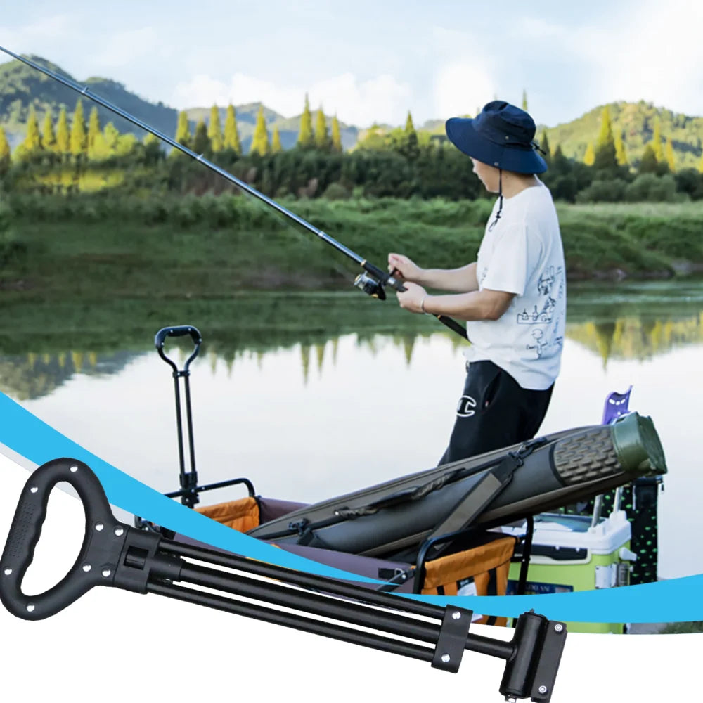 Pull Handle Spare Parts Accessories CollapsibleWagon Cart Beach Handle Replacement For CollapsiblePicnic Camping Cart