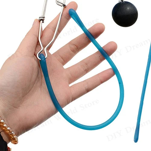 1-5pcs 28cm Fishing Trolling Pin Buffer Stainless Steel Shock Absorption Downriggers Weight Snubber Connector Sea Fishing Gear P