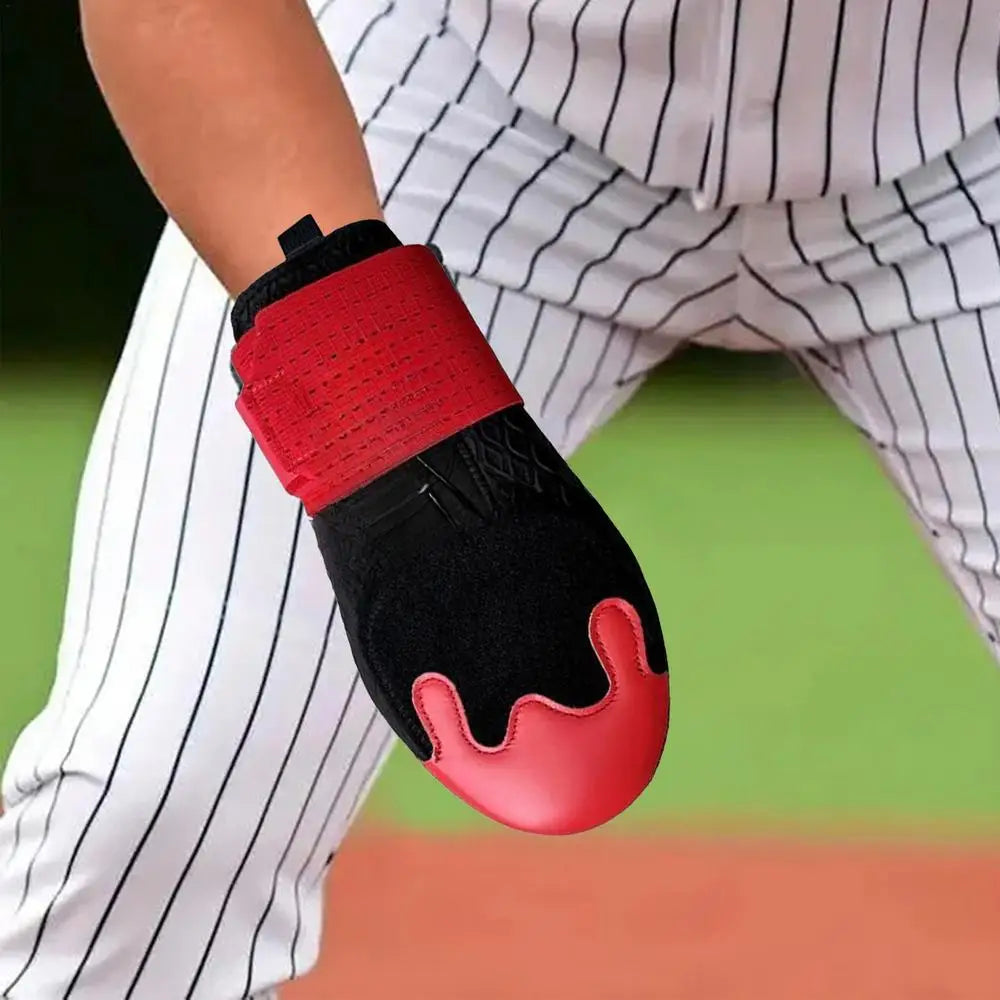 Baseball Sliding Mitt Youth Baseball Sliding Mitt Sliding Mitten With Elastic Compression Strap Adjustable Wrist Compression