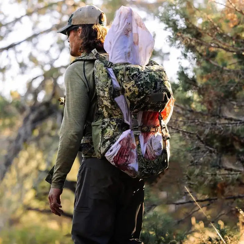 Elk Game Bags For Meat 6X Deer Game Bags With Reflective Strip Reusable Wild Game Meat Bags Hunting Accessories For Elk Caribou