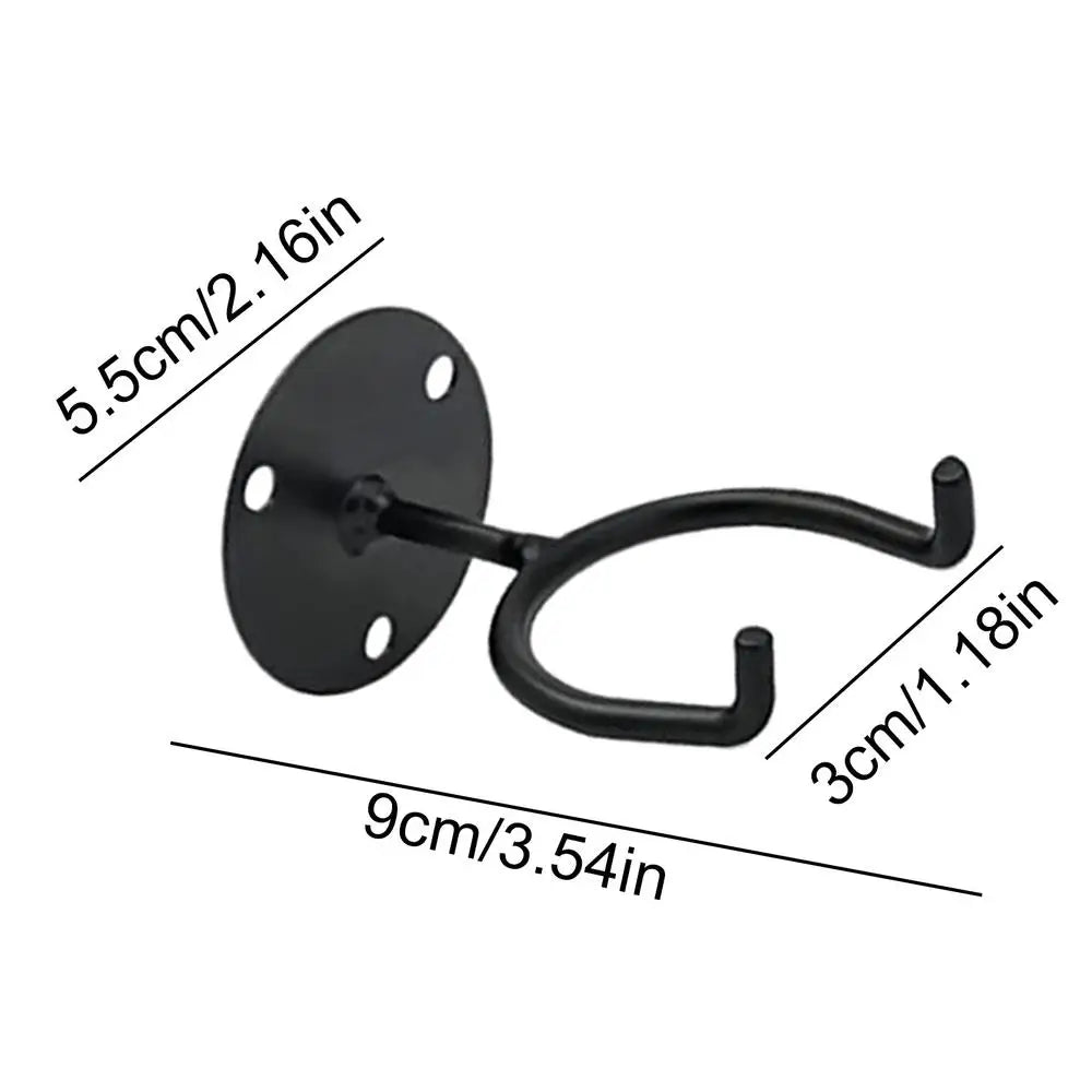 Baseball Bat Holder High-Strength Baseball Bat Holder Wall Mount Display Space-Saving And Multifunctional Metal Storage Rack For