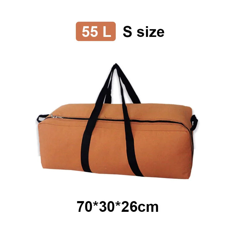 Super Large Capacity Travel Bag Outdoor Camping Backpack Waterproof Handbag 1680D Oxford Cloth Luggage Bag 55L/100L/150L
