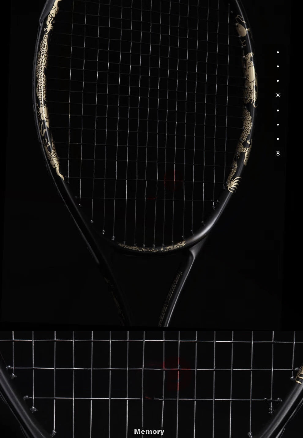 ALPSPORT JL 27-inch strong and durable 4 3/8-inch grip carbon fiber tennis racket suitable for students and teenagers