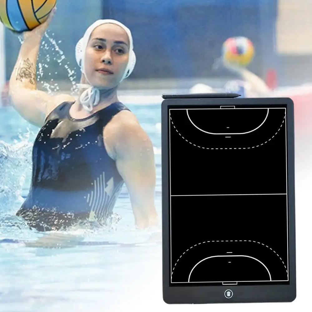 LCD Drawing Board Soccer Tactics Board Basketball Coaching Board 16 Inches Strategy LCD Writing Tablet Soccer Coaches Clipboard