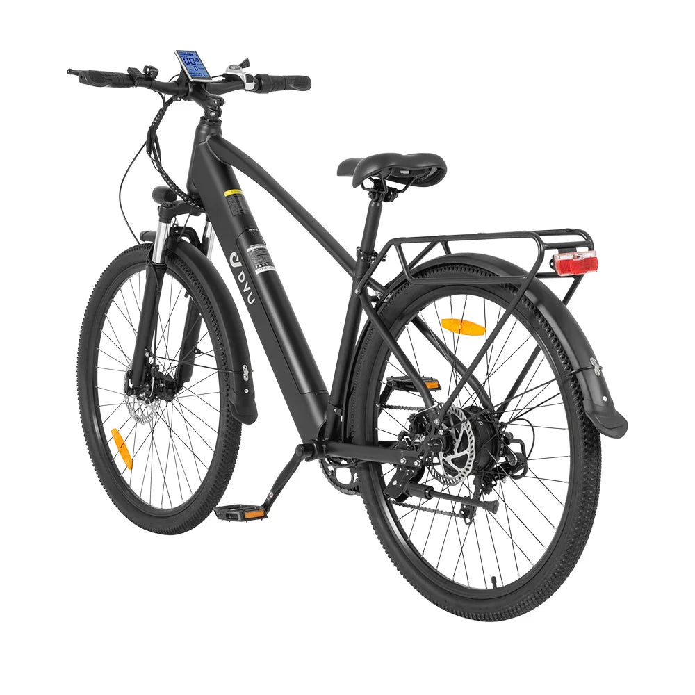 DYU C5 Adult City Electric Bike, Brushless Motor, Built-in Lithium Battery, 350 Inch, 48V, 10Ah, 27.5W