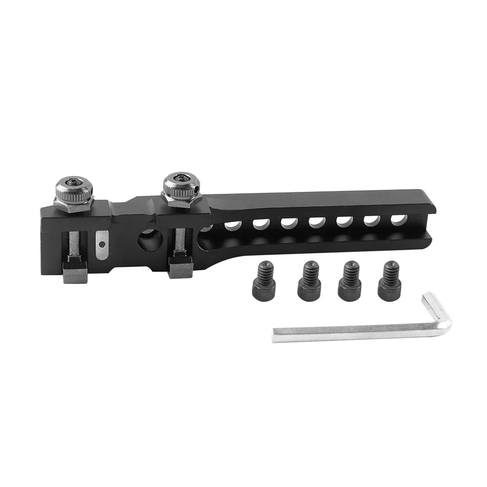 Henbaker CY789 Base Mount Bracket with 4 Screws CY789 Weaver Base Adapter 10mm to 21mm Dovetail for PARD NV007A NV007S