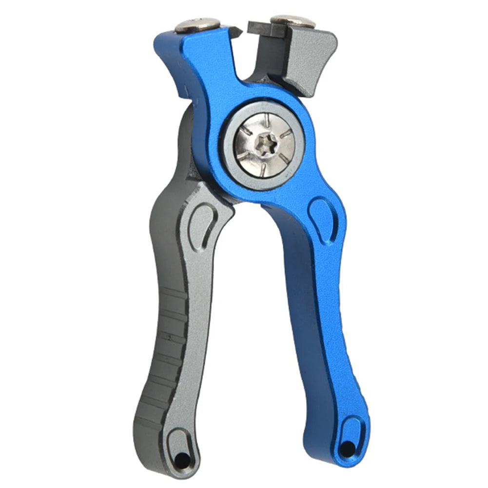 Mini Fishing Scissors Braid Scissors Aluminum Alloy Fishing Line Clipper Nippers Non Slip Handle Fly Fishing Equipment